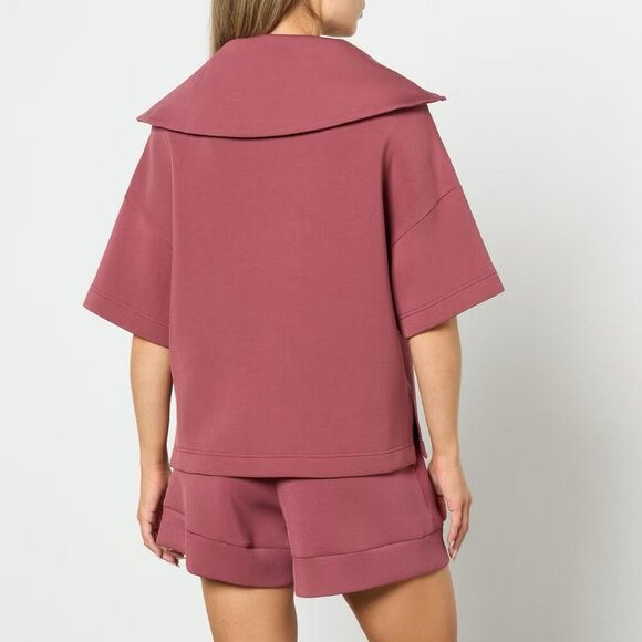 Varley Willow Short Sleeve Half-Zip Sweatshirt - Picture 2 of 7